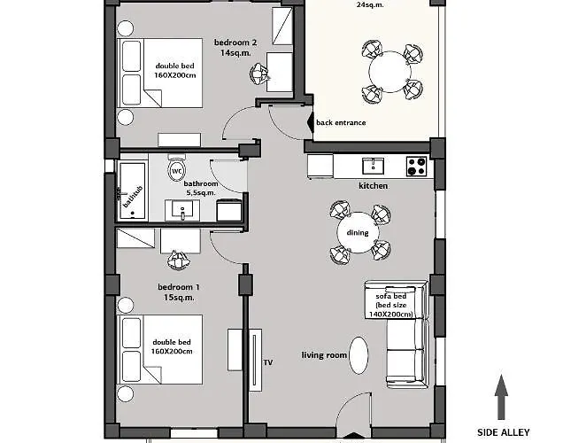 Indigo Apartment, * Nea Michaniona